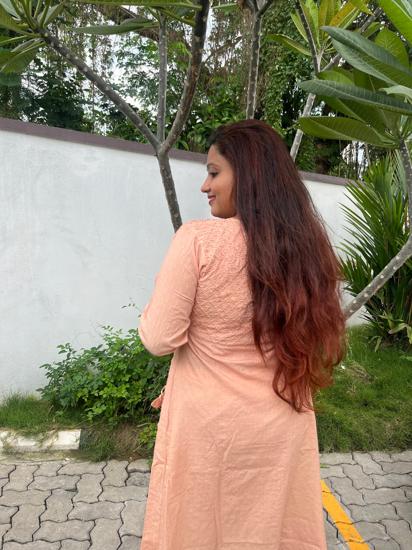 Angrakha - Light Peach