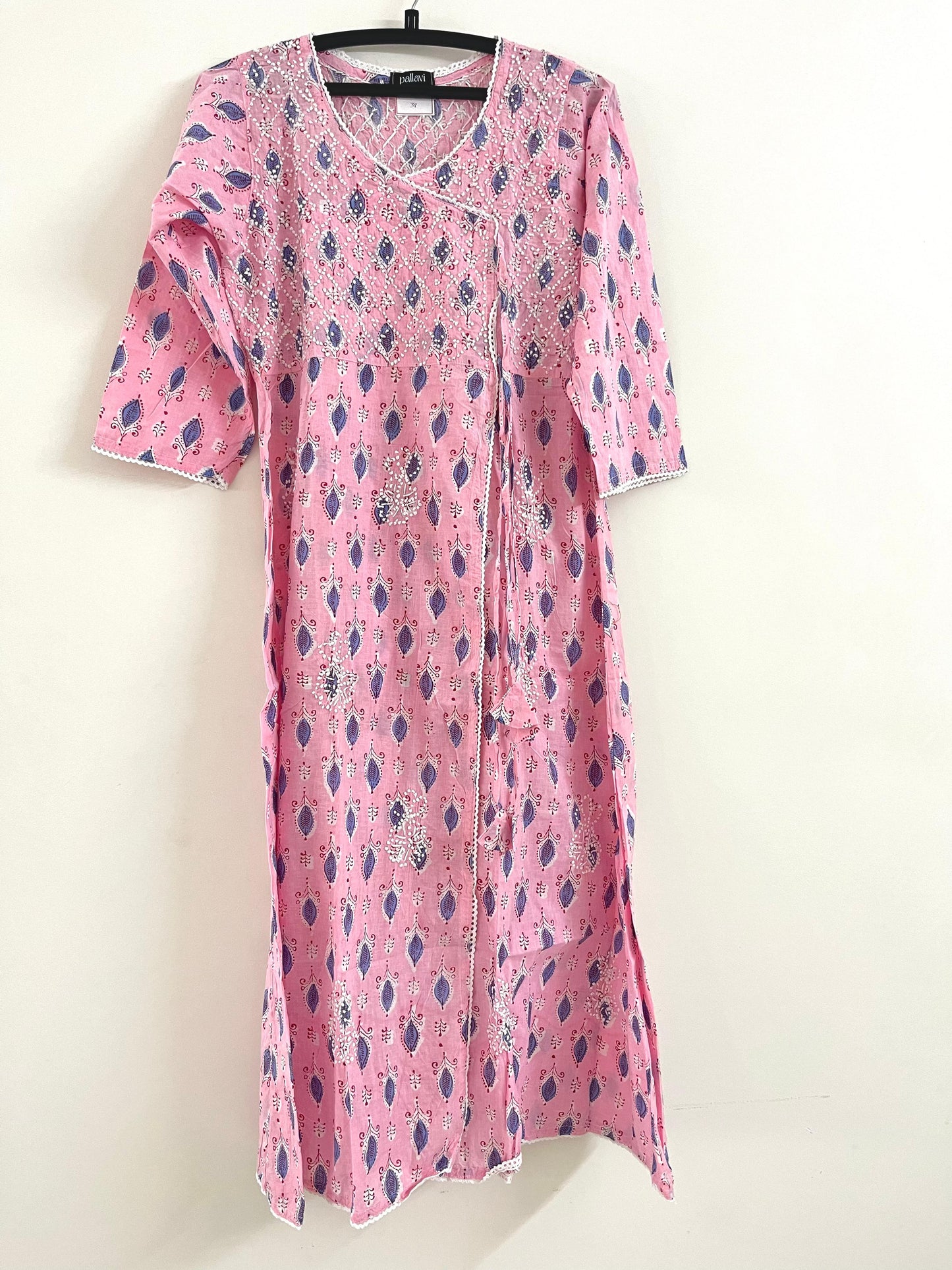 Angrakha PRE-ORDER - Pink Blue Block