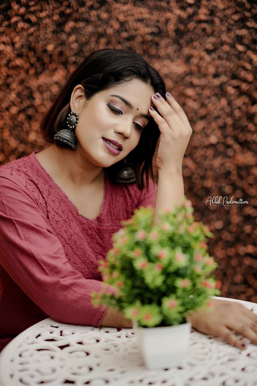 Angrakha PRE-ORDER - Pink Maroon