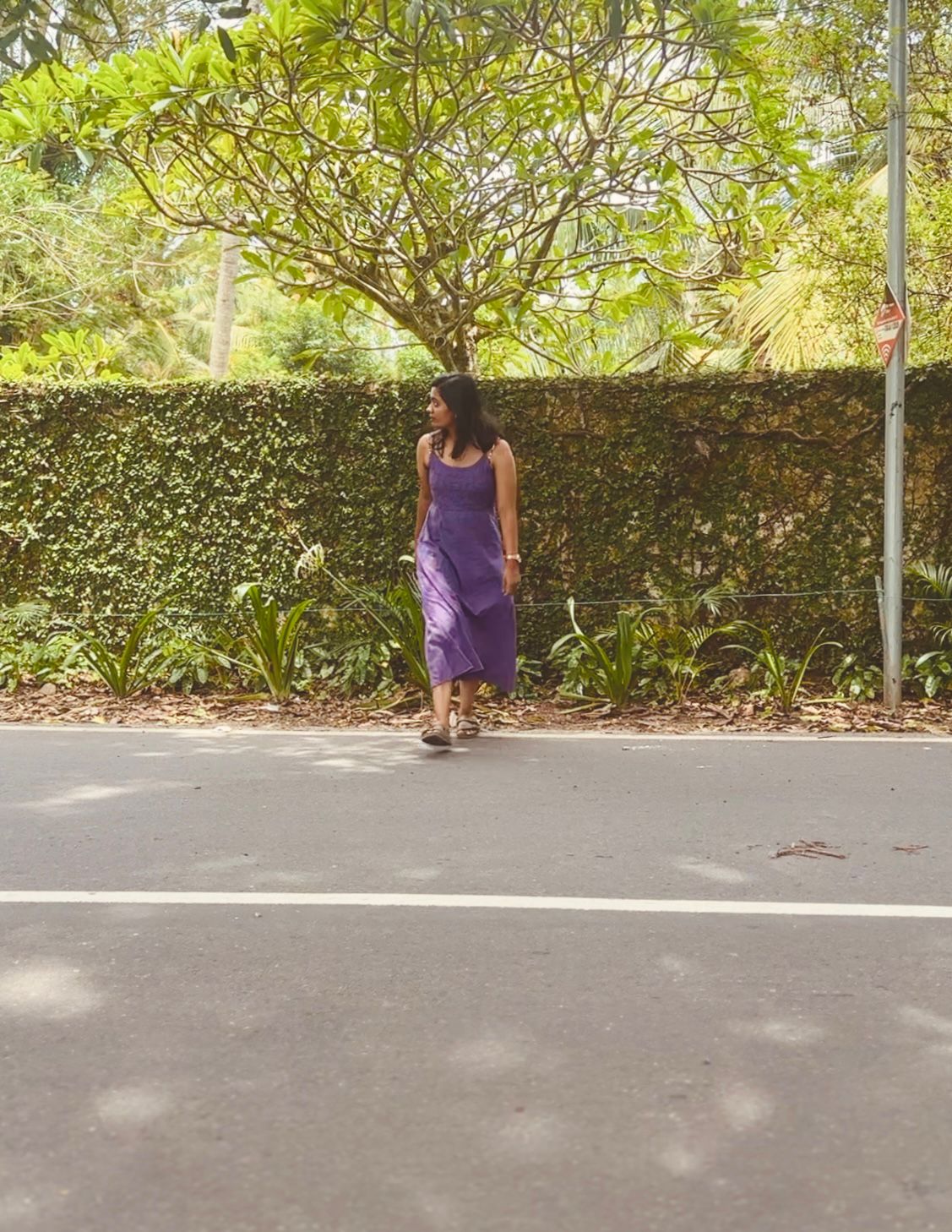 Sleeveless A-line Dress PRE-ORDER - Amethyst