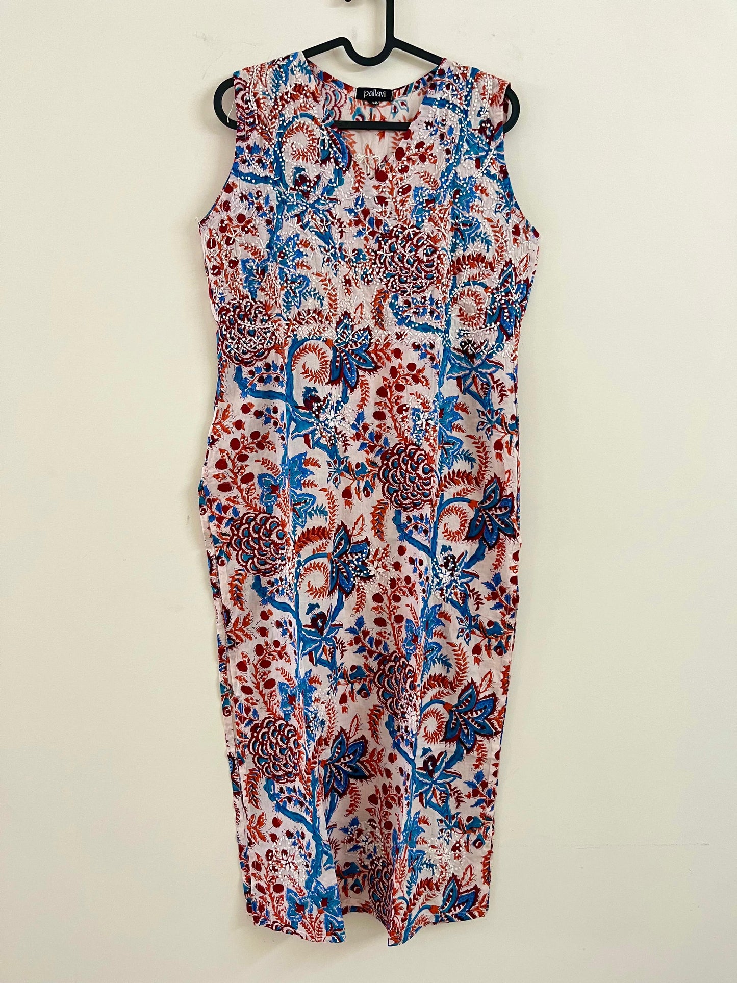 Straight Kurti and pant (Sleeveless) PRE-ORDER - Rangoli
