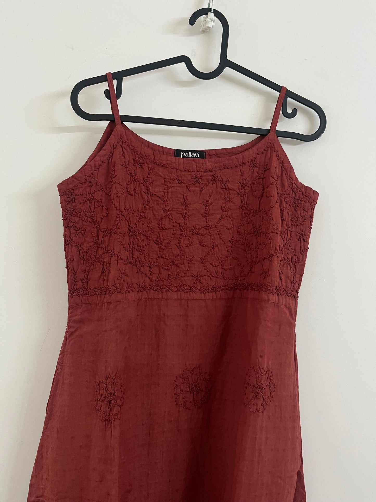 Sleeveless A-line Dress PRE-ORDER - Brown