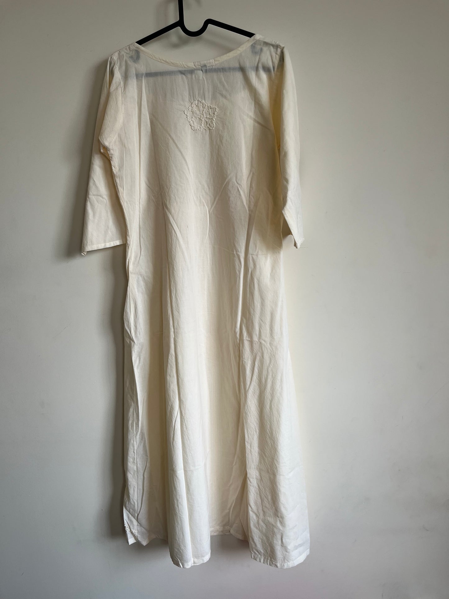 Pleated dress - Off-white
