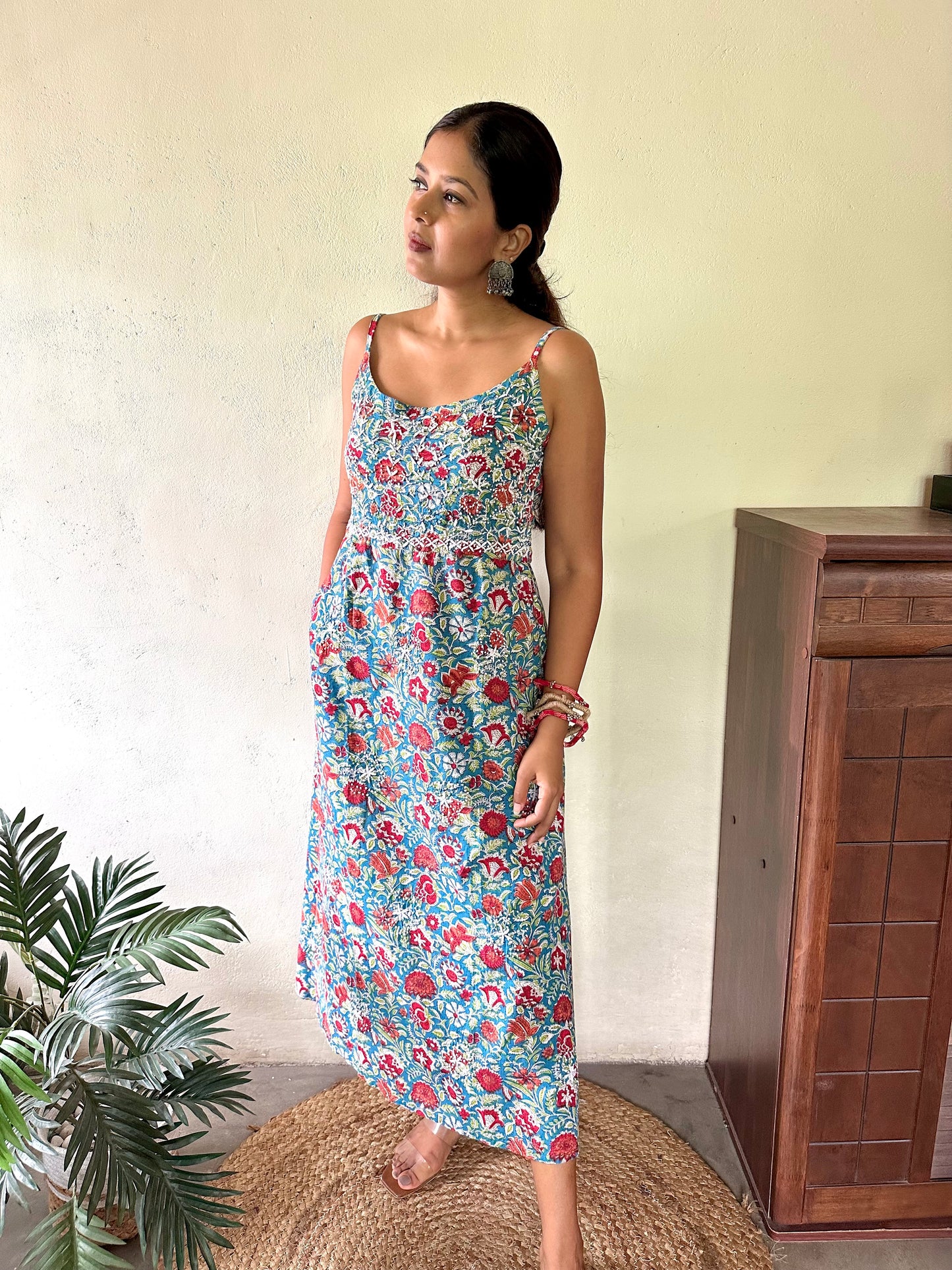 Sleeveless A-line Dress PRE-ORDER - Melange