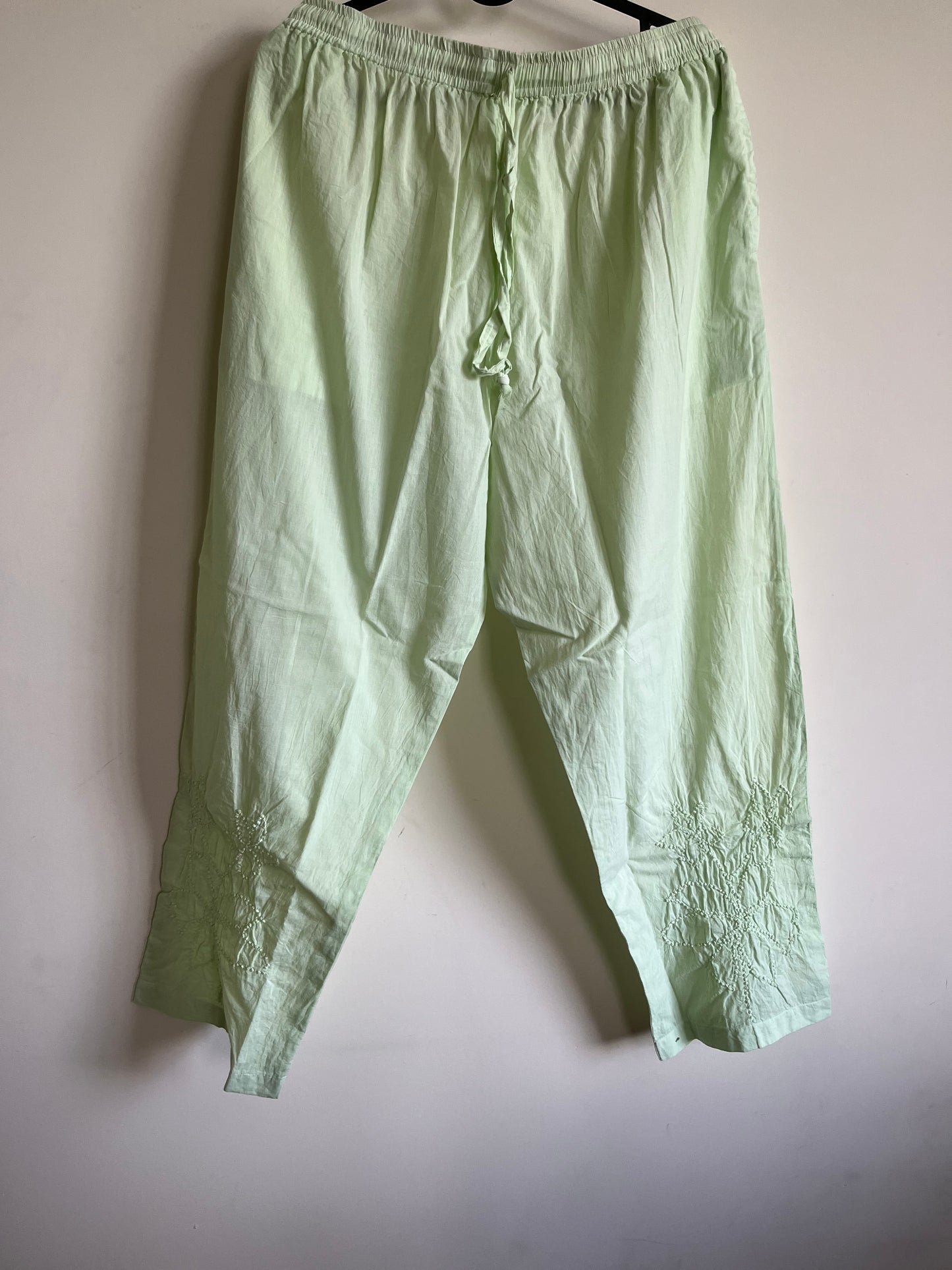 Kaftan top and pant - Powder Green