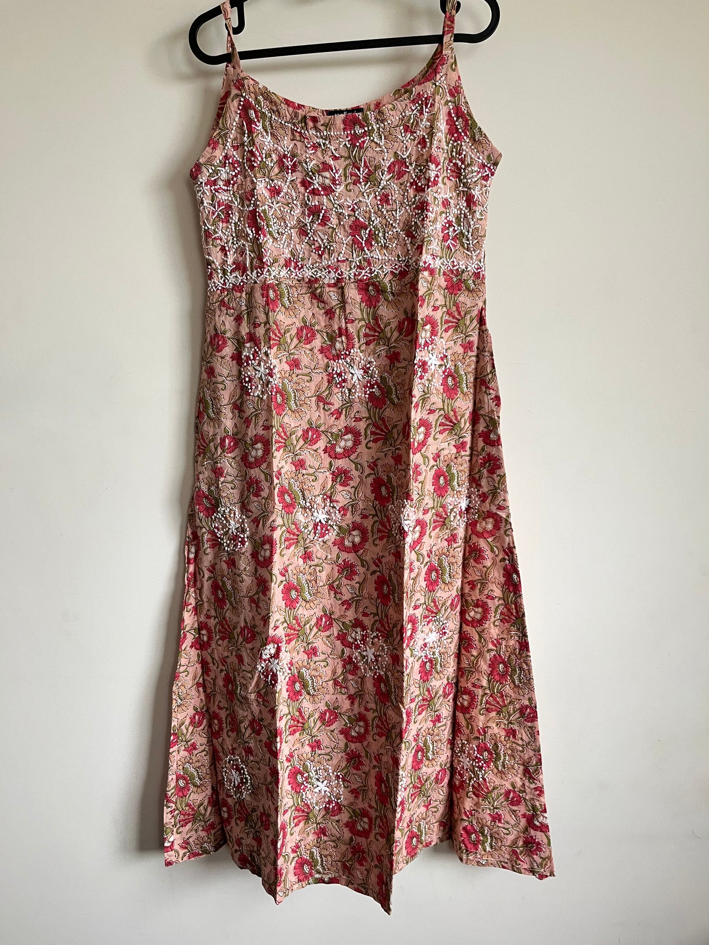 Sleeveless A-line Dress -Mili