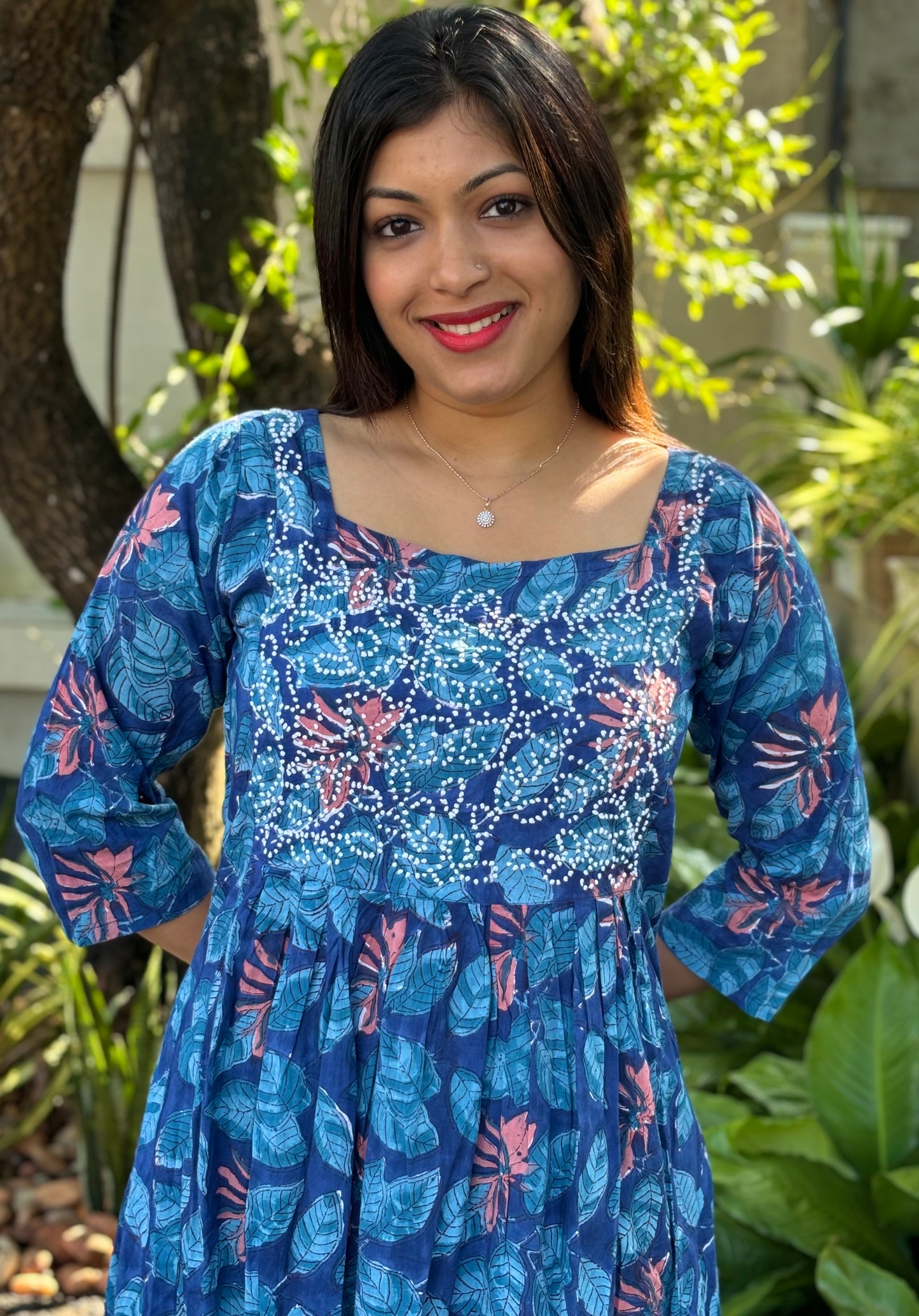 Pleated Dress PRE-ORDER - Neelima