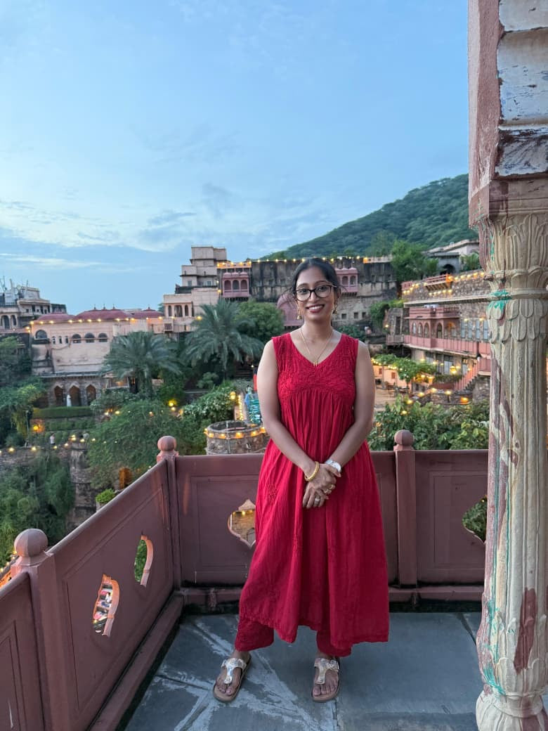 Sleeveless Aliya cut dress (with work on front and back) and pant PRE-ORDER - Red