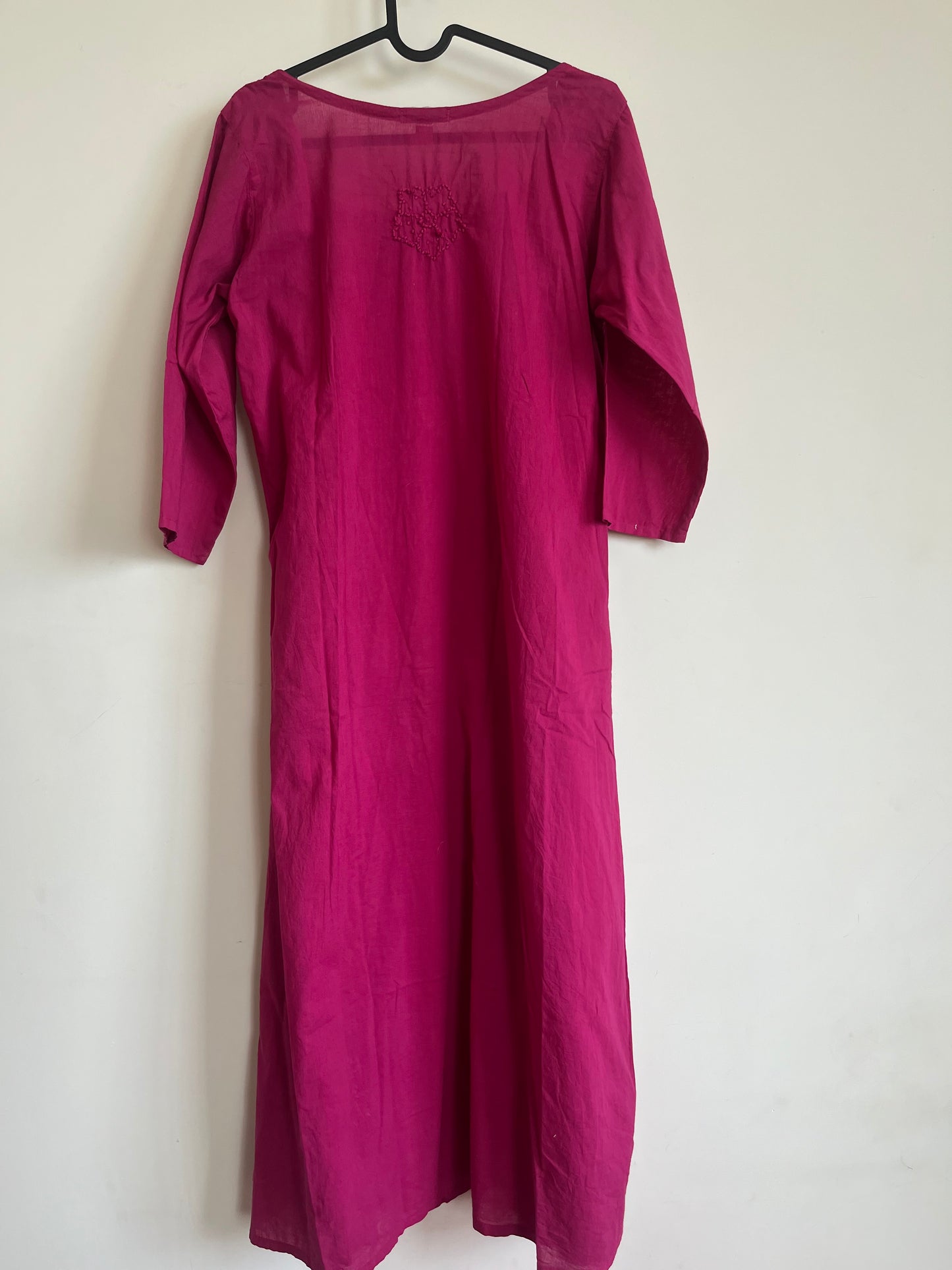 Pleated dress - Hot Pink