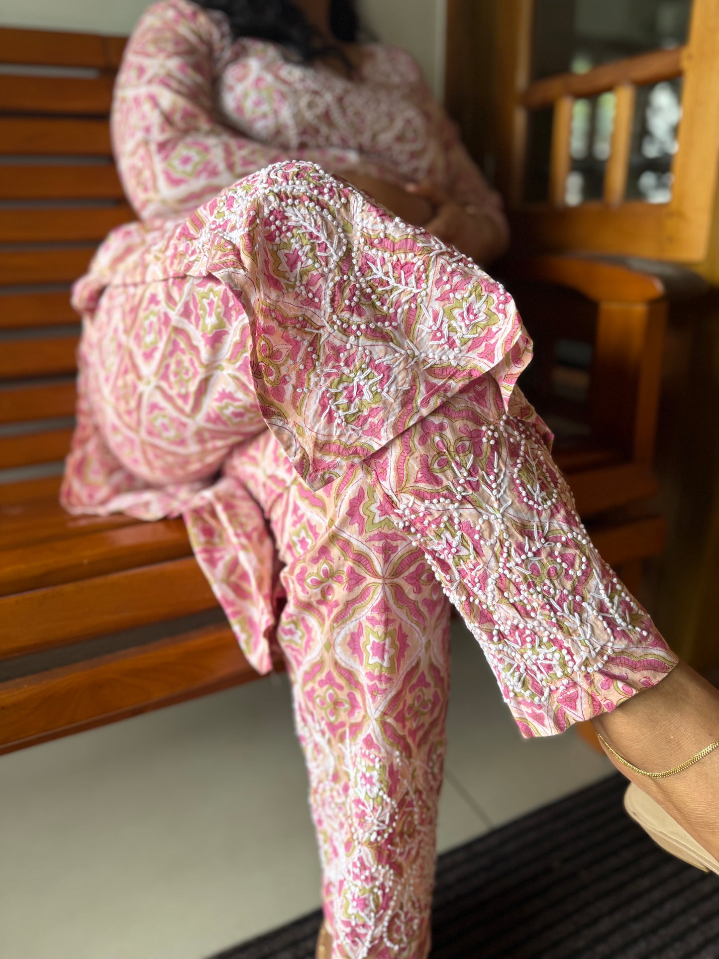 Straight Kurti and pant PRE-ORDER - Blushette