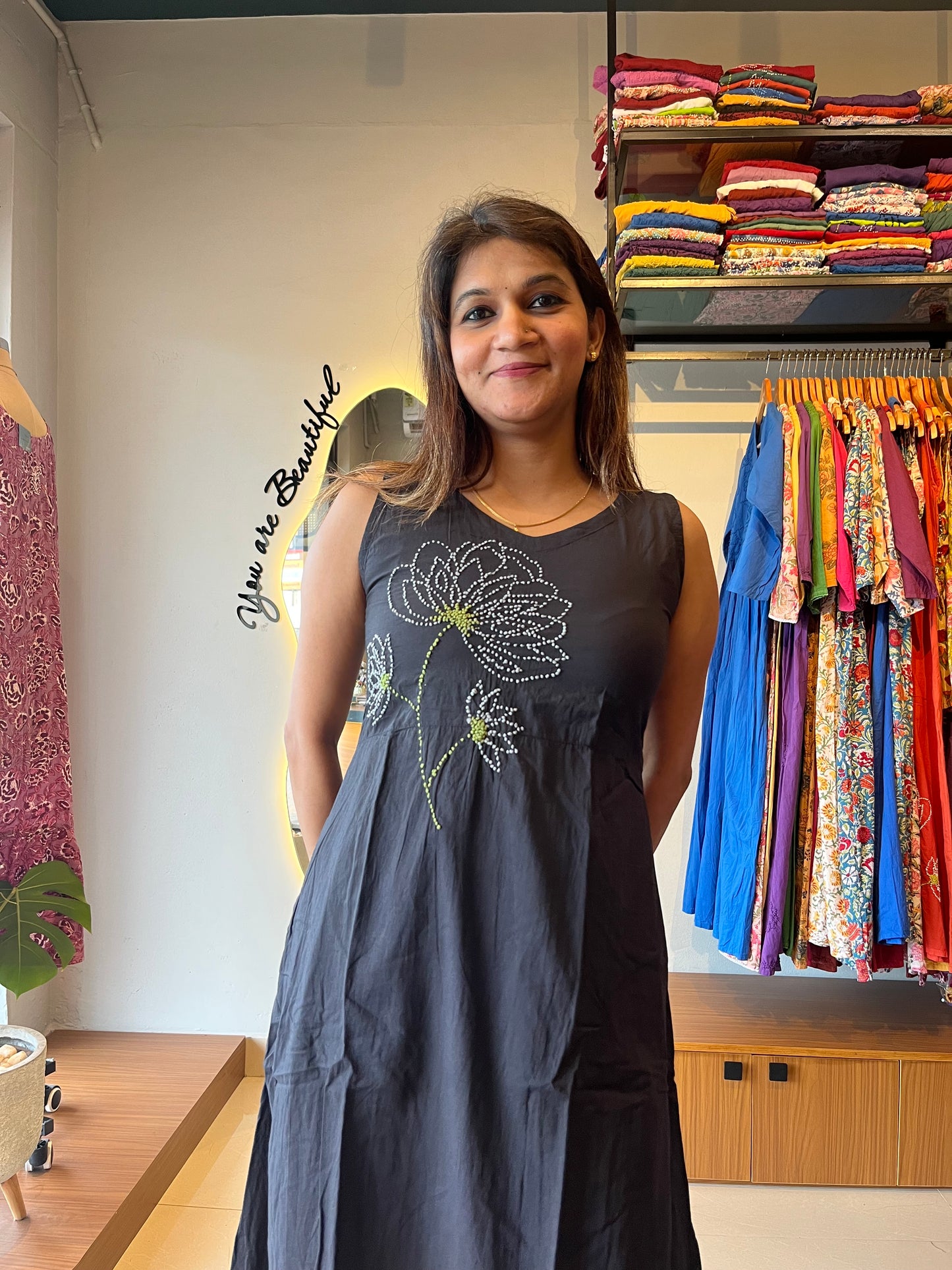 Glow Dress - Black