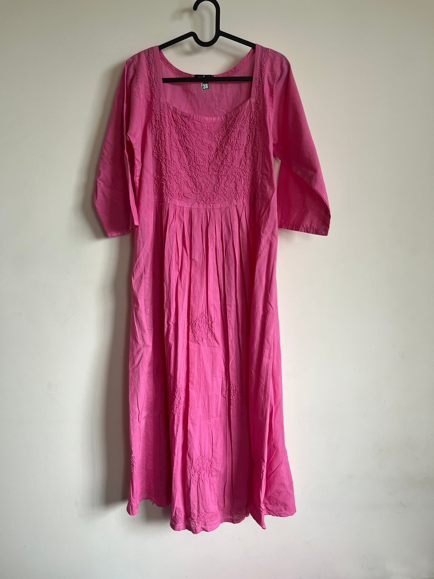 Pleated dress - Dusty Pink