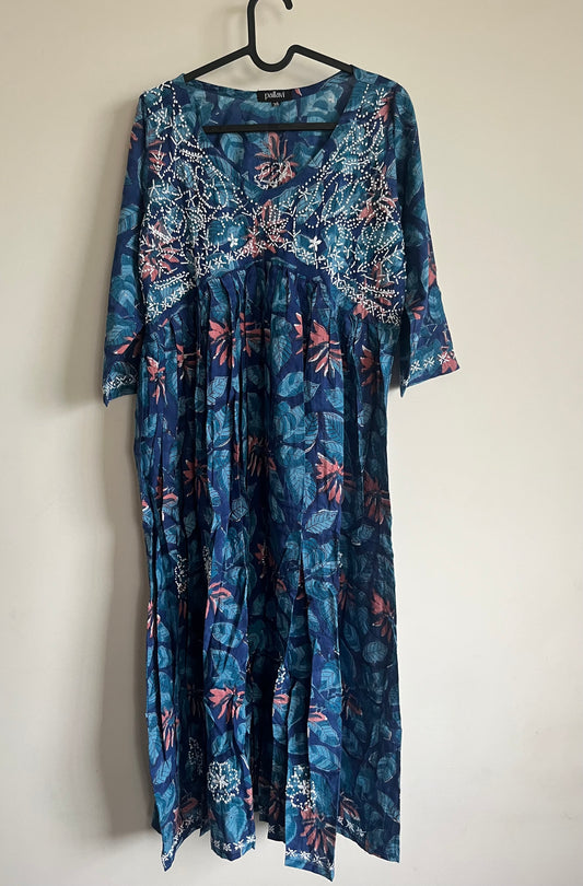 Aliya Cut Dress - Neelima