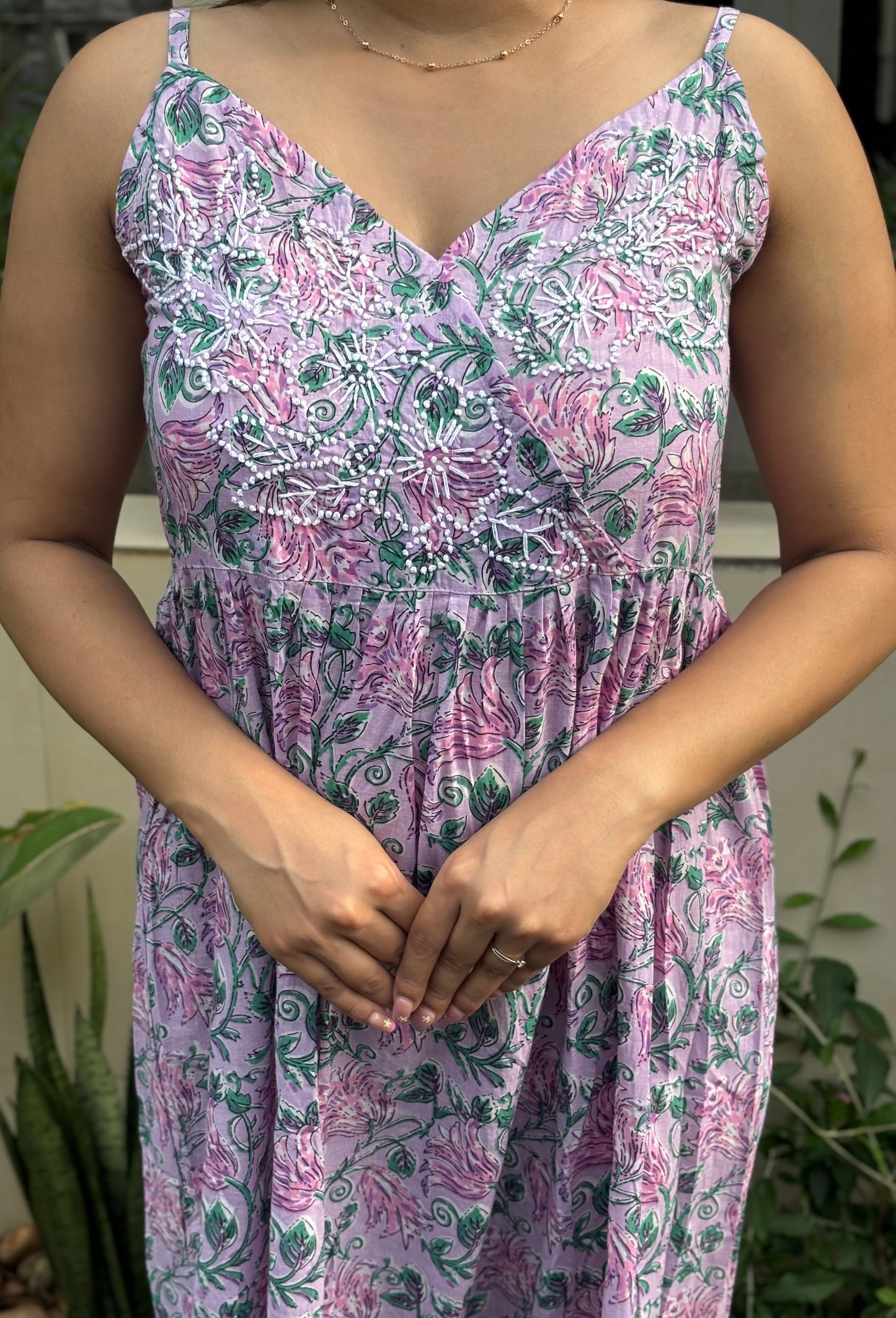 Garden whispers  Dress PRE-ORDER - Lavender Smera