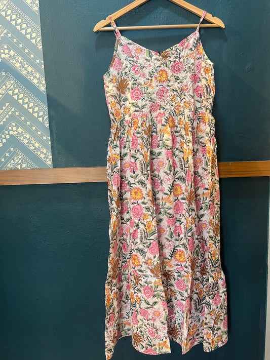 Garden whispers  Dress PRE-ORDER - Floral white