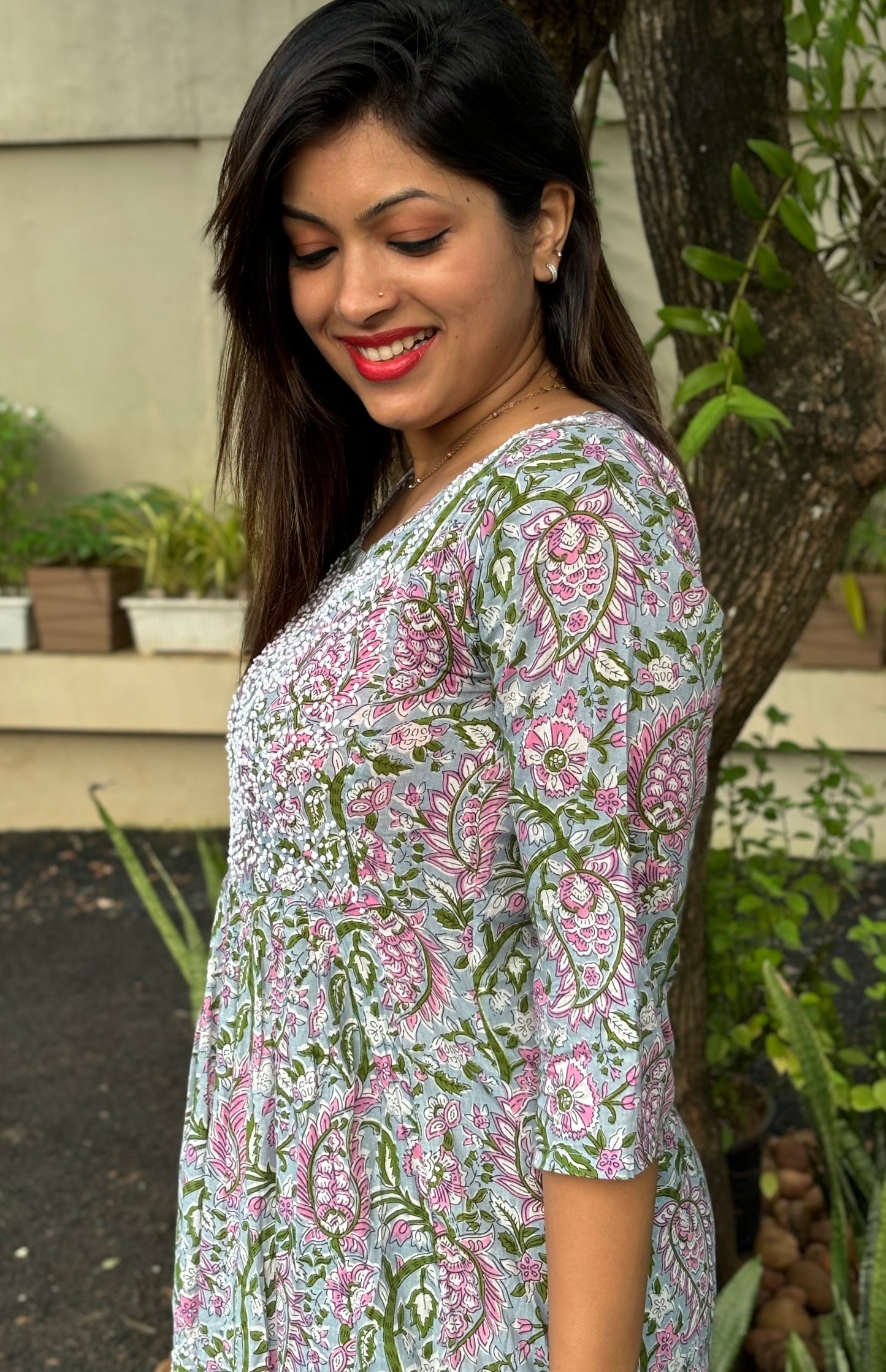 Pleated Dress PRE-ORDER - Sitara