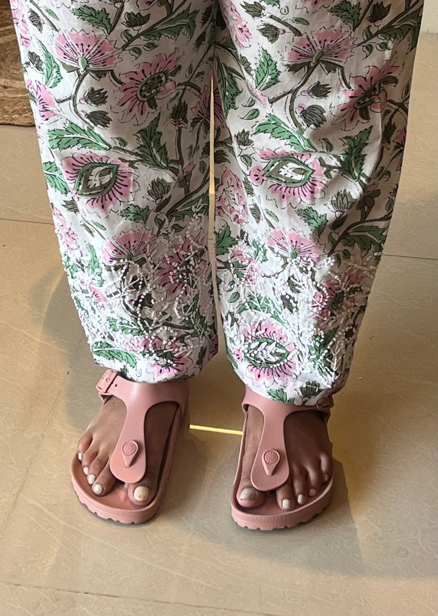 Sleeveless Straight Kurti and pant PRE-ORDER - Elena