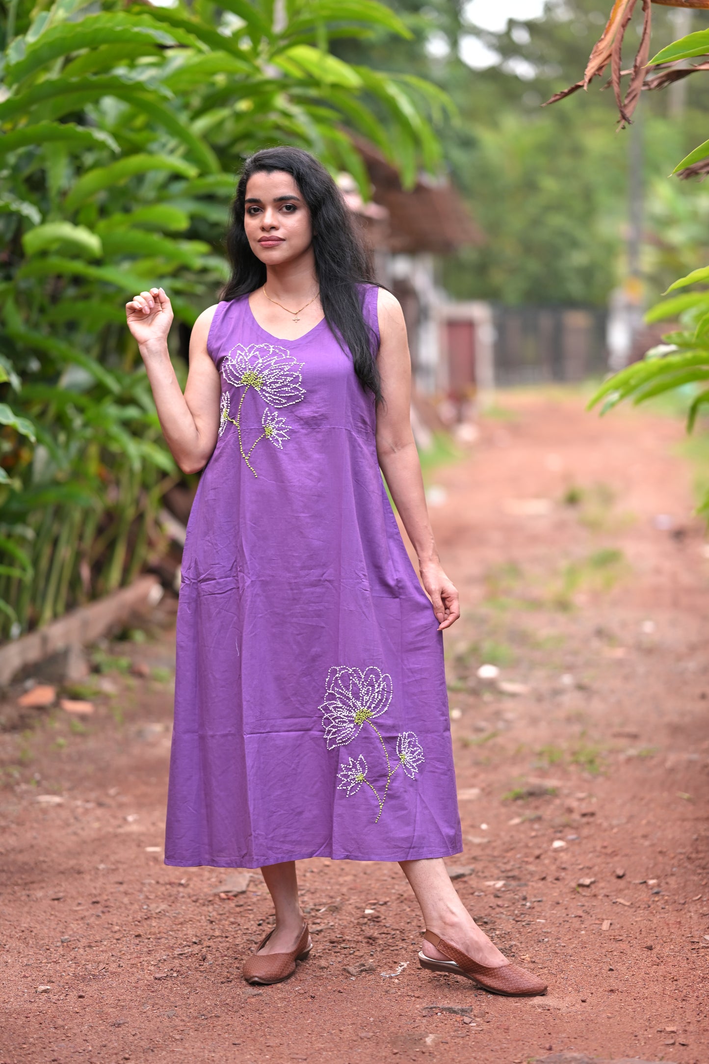 Glow Dress PRE-ORDER  - Dark Lavender