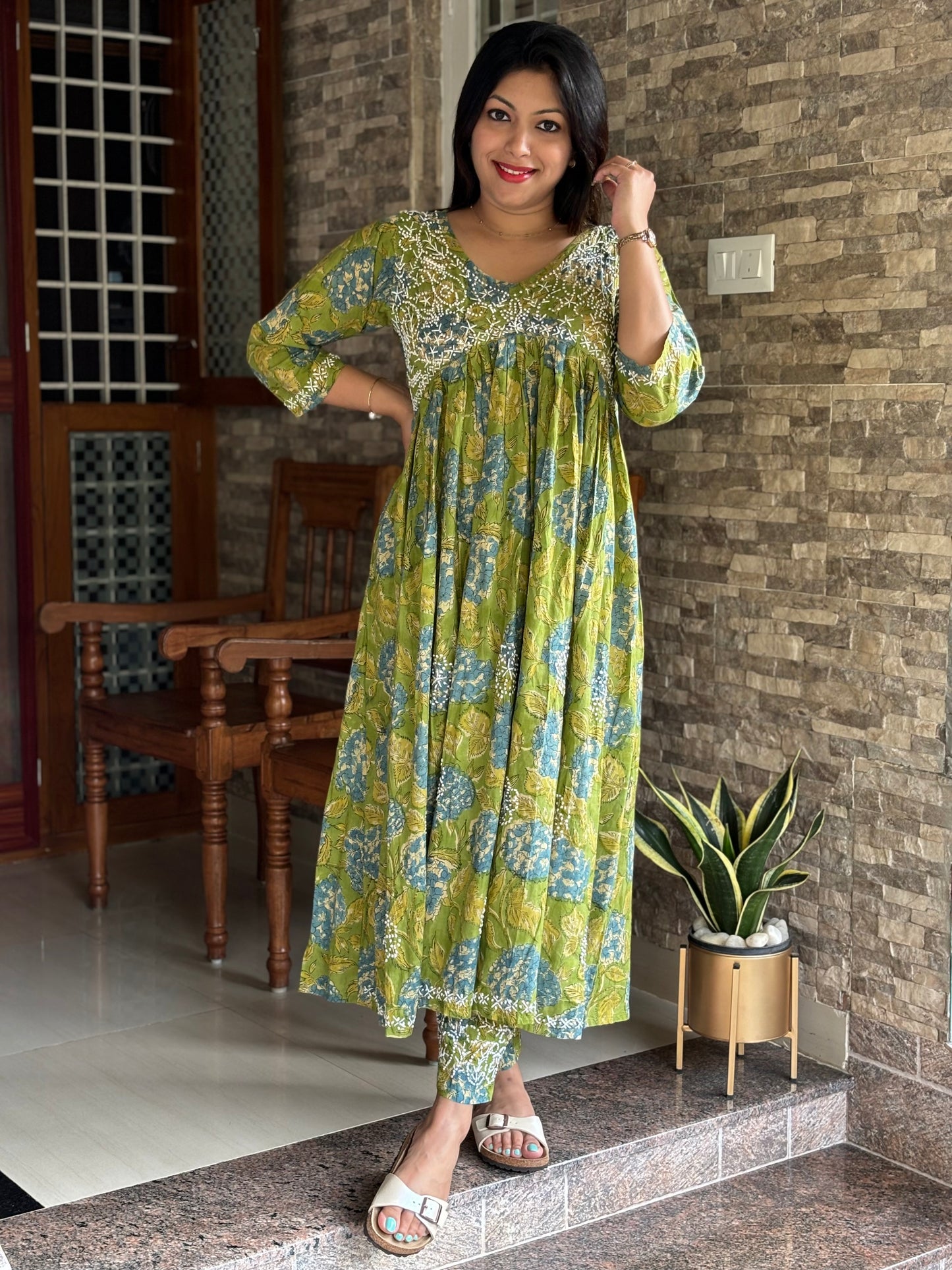 Aliya cut dress and pant PRE-ORDER - Bluebelle