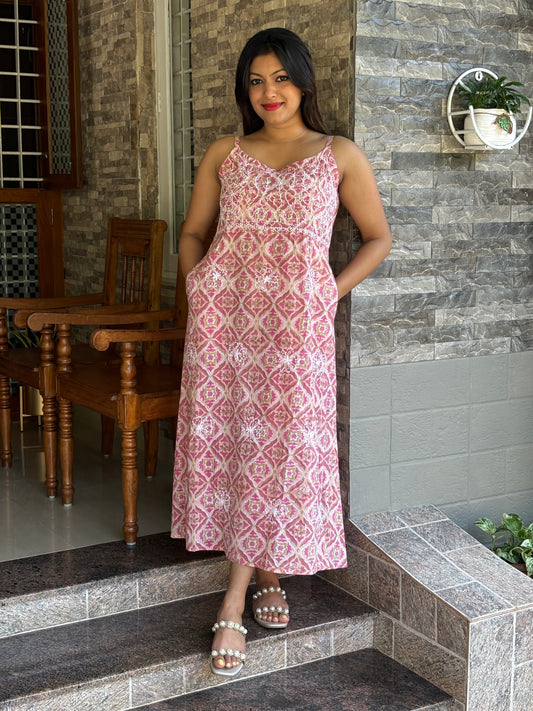 Sleeveless A-line Dress PRE-ORDER - Blushette