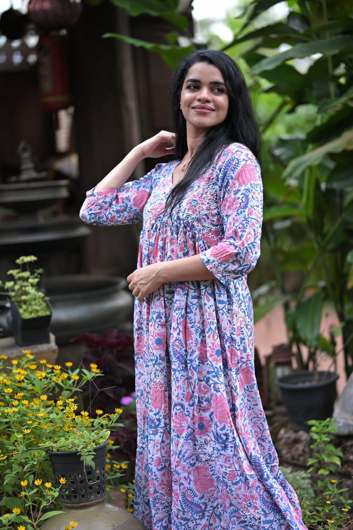 Aliya Cut Dress PRE-ORDER - Varnika