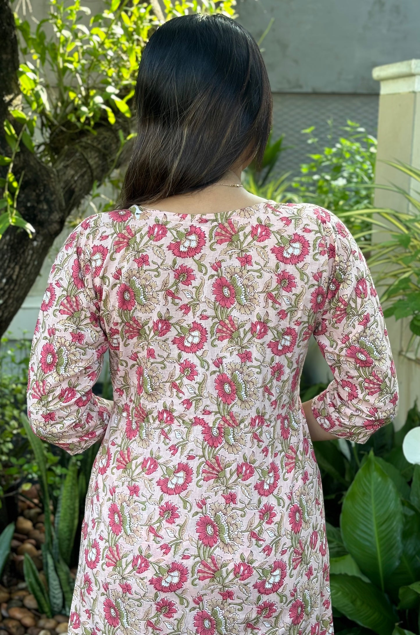 Pleated Angrakha set PRE-ORDER - Mili