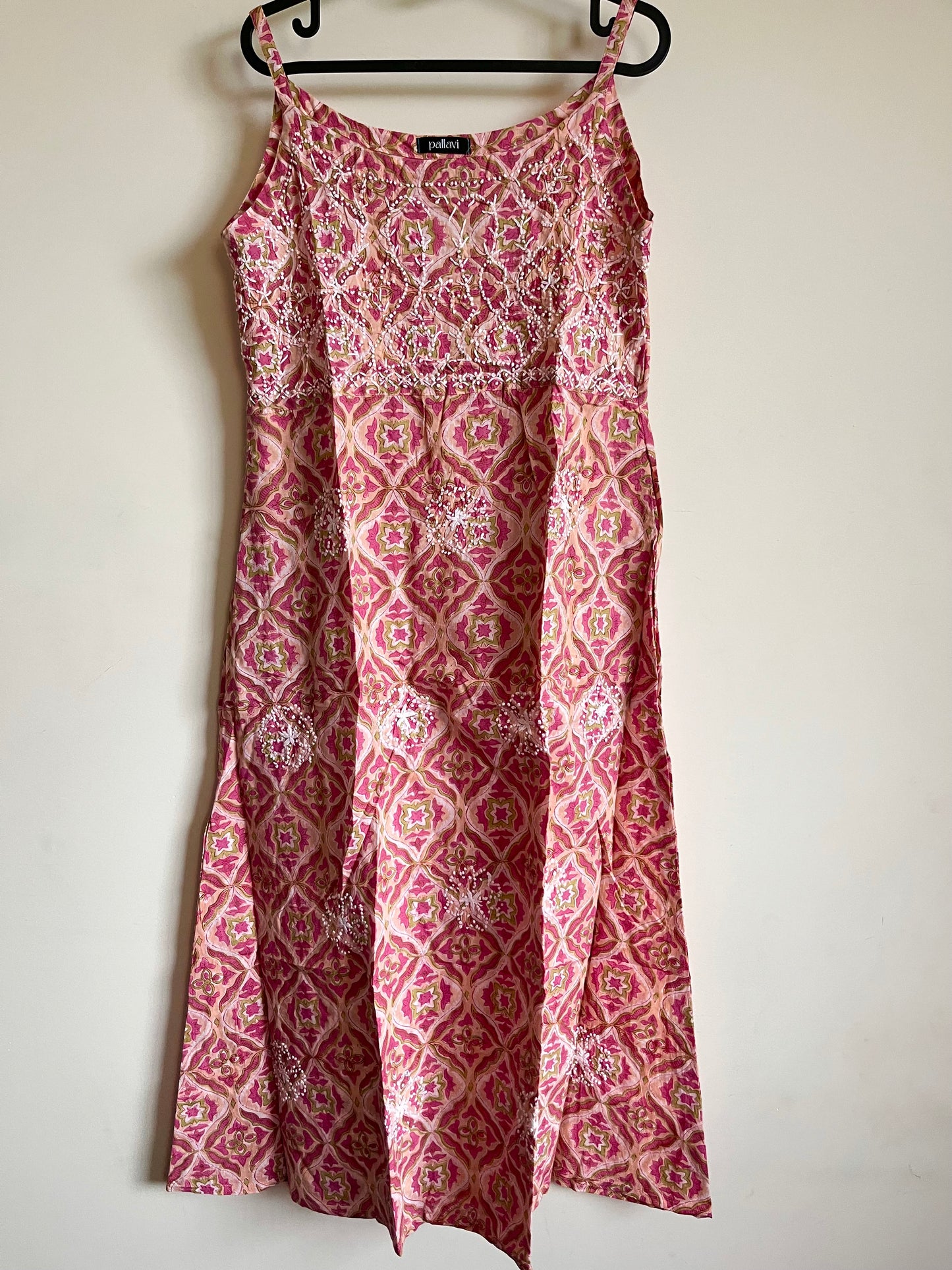 Sleeveless A-line Dress - Blushette