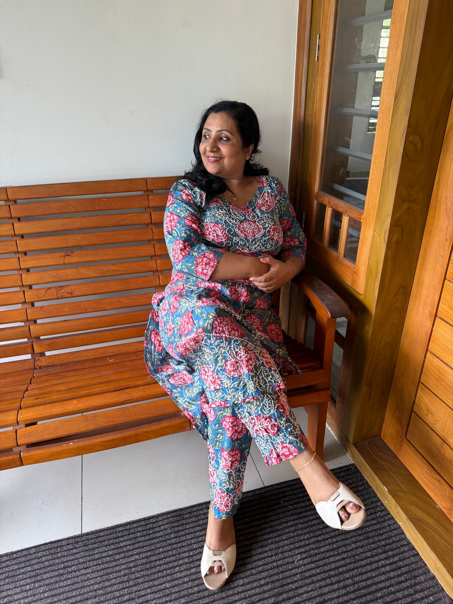 Printed Pants - Pinkbelle