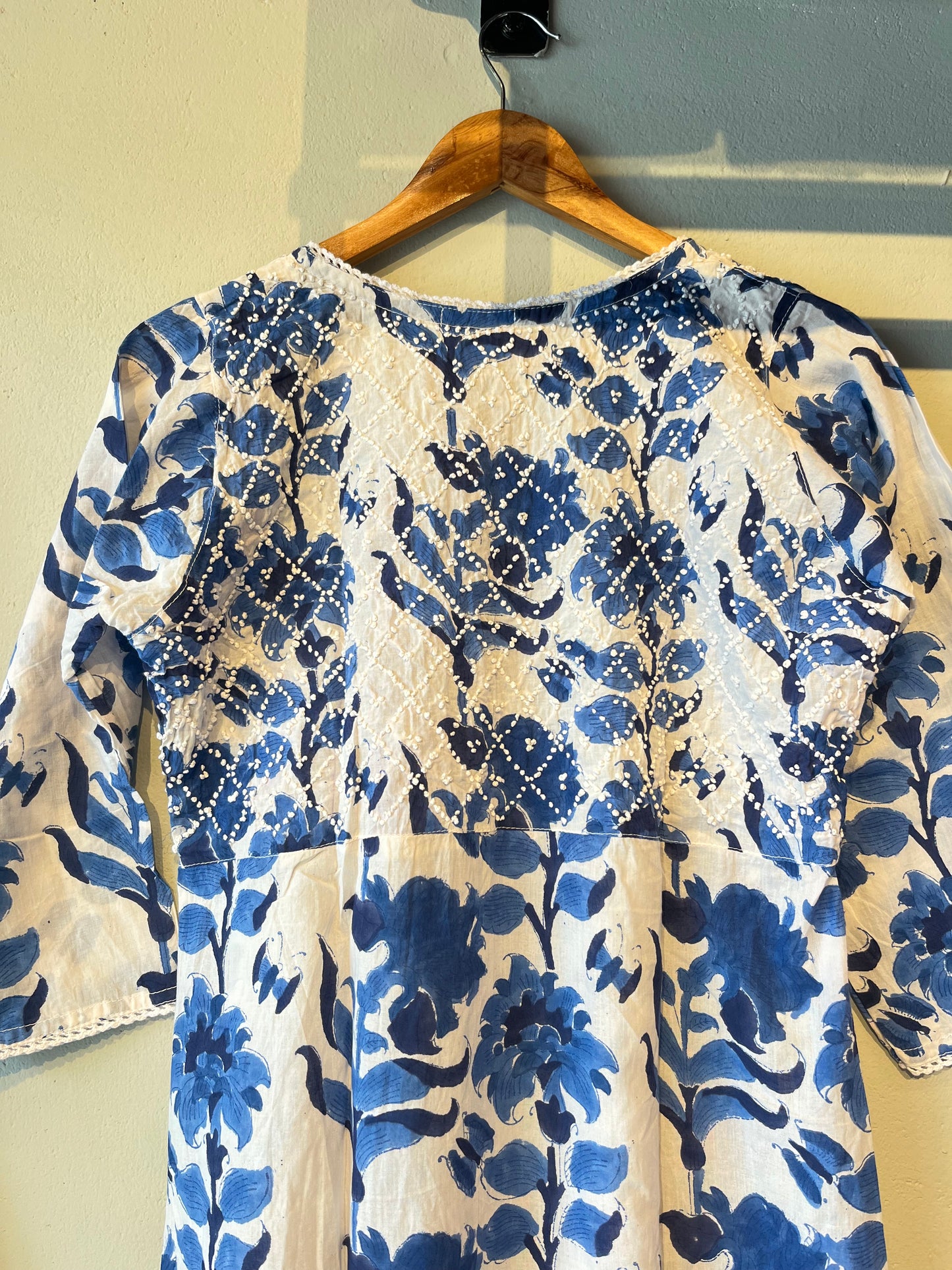Angrakha - Floral Blue