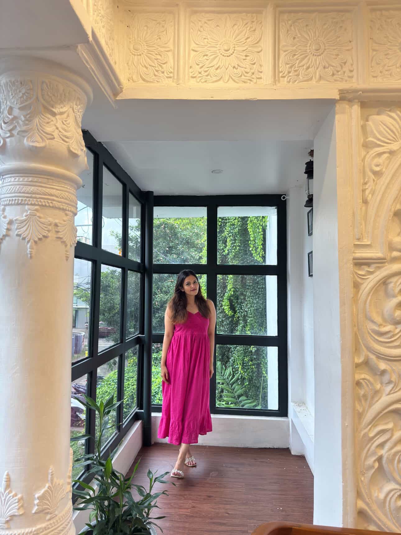 Garden whispers  Dress PRE-ORDER - Hot Pink