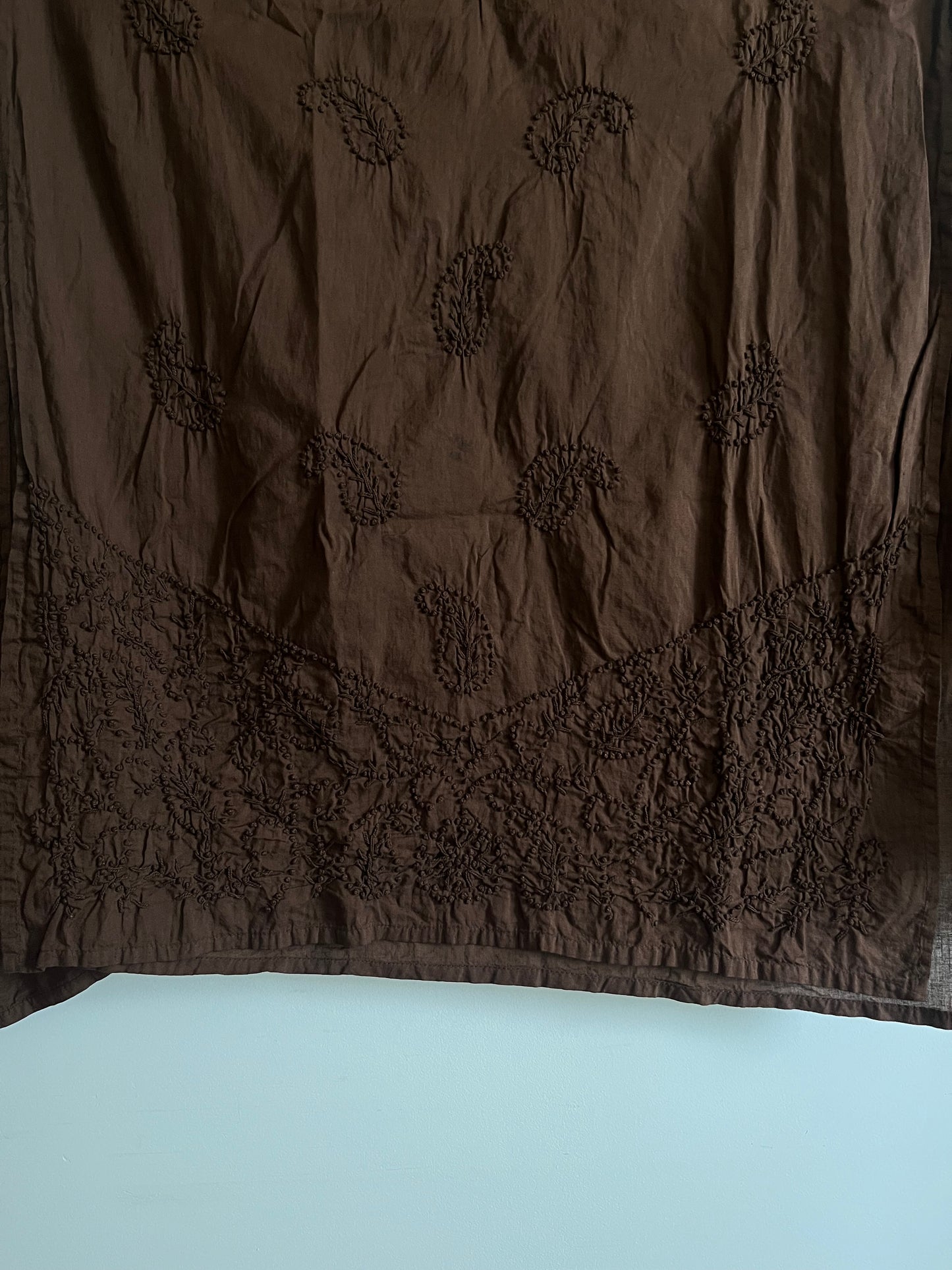 Straight Kurti - Coffee brown