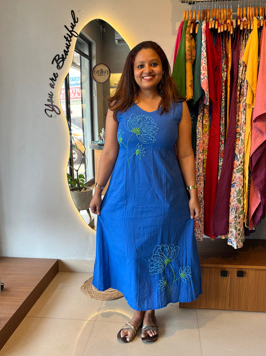 Glow Dress - Royal Blue