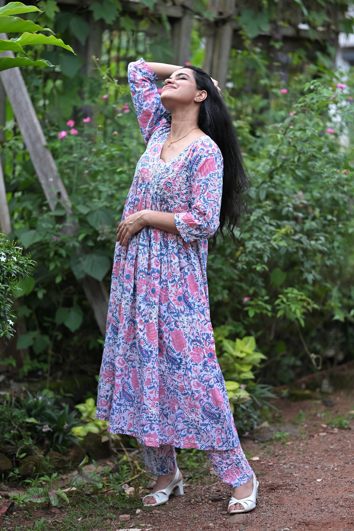 Aliya cut dress and pant PRE-ORDER - Varnika