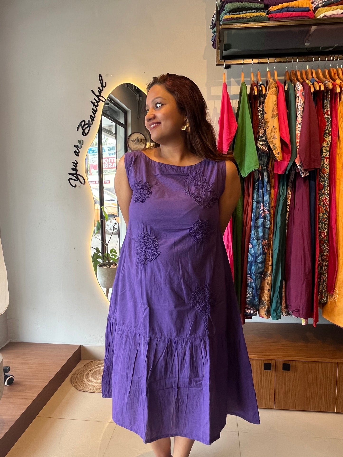 Dandelion  Dress - Indigo