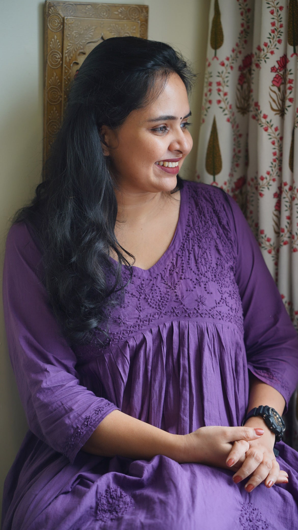 Aliya Cut Dress PRE-ORDER - Amethyst