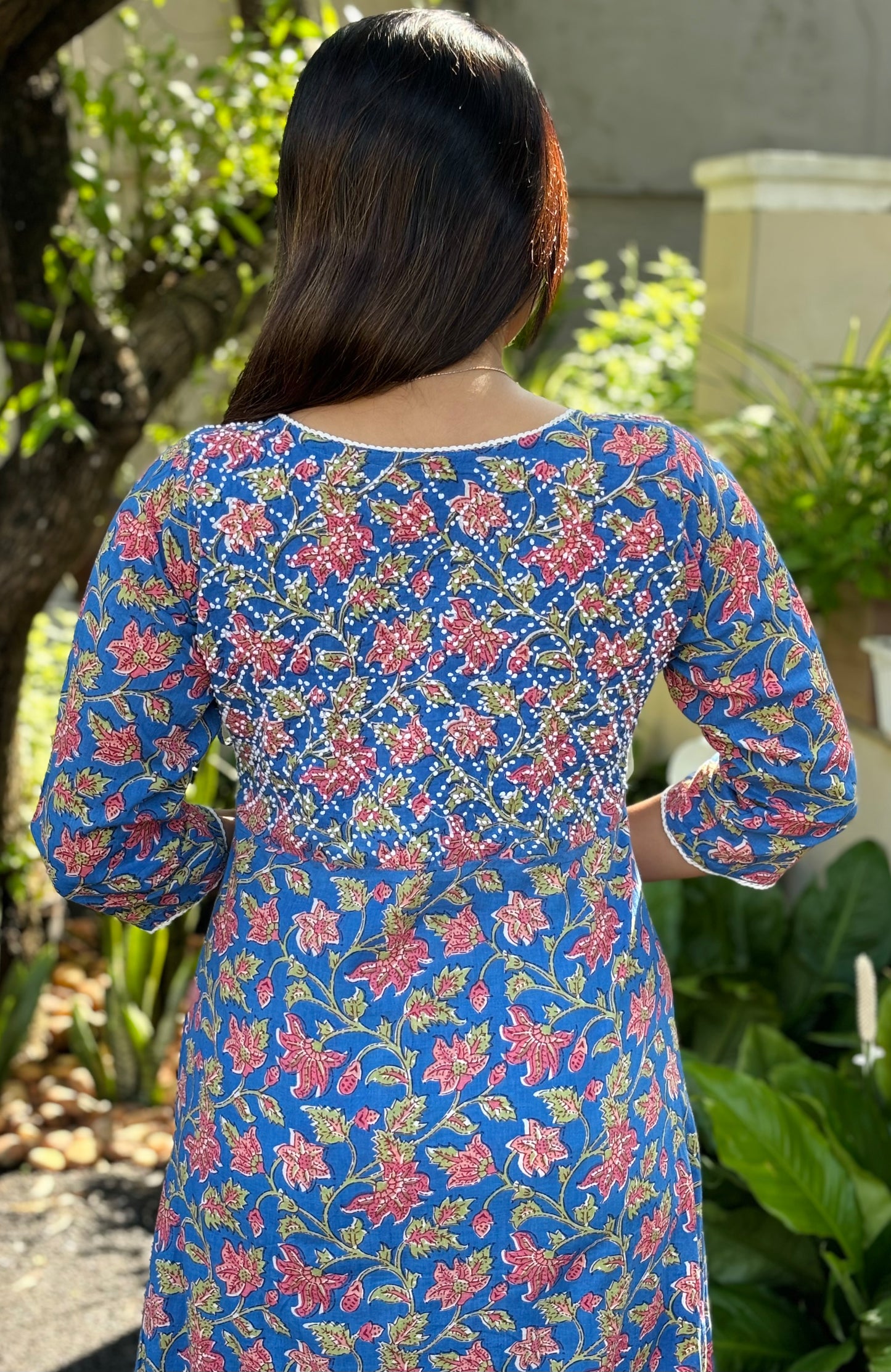 Angrakha Kurti and pant PRE-ORDER - Nia