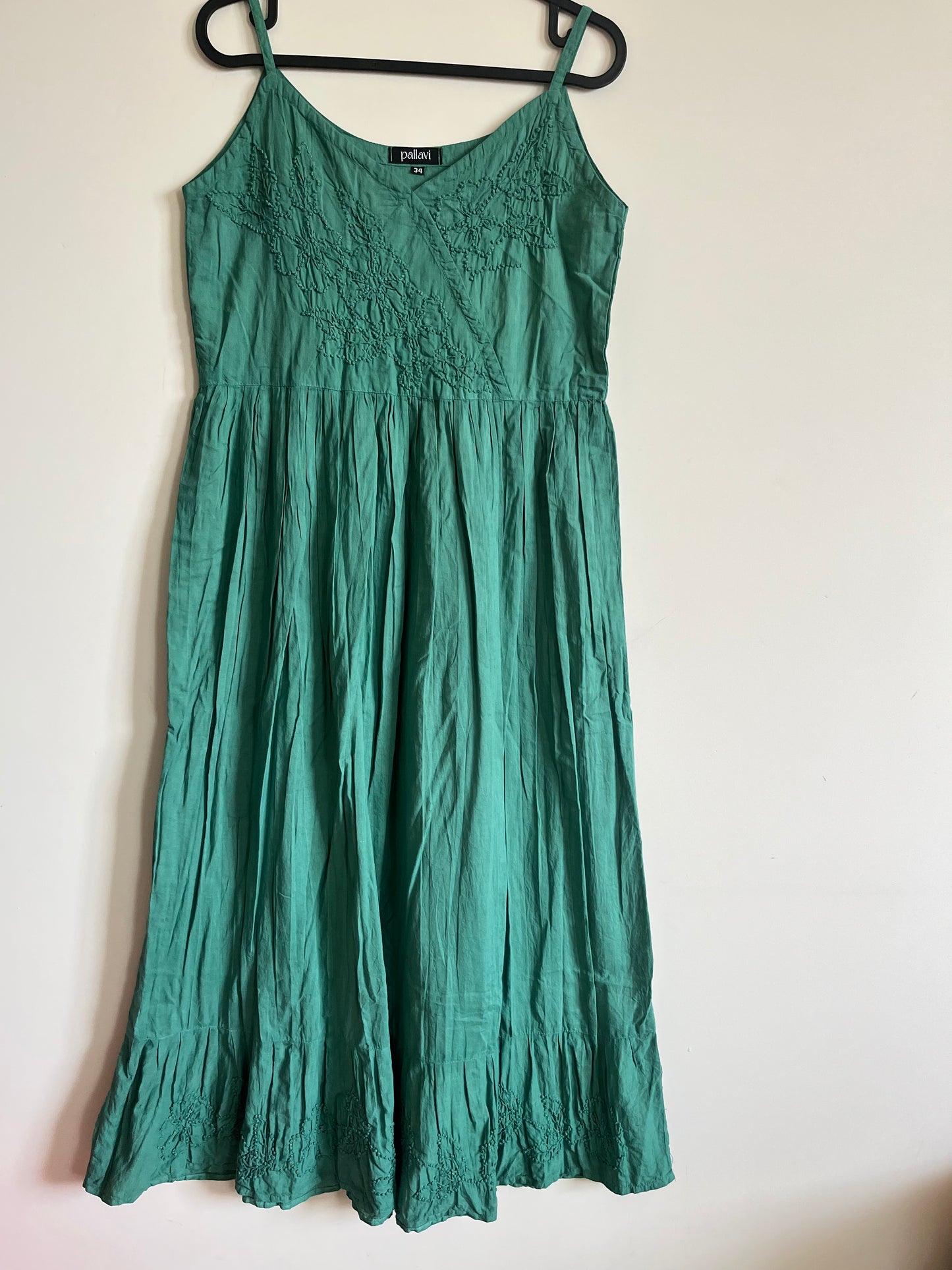 Garden whispers  Dress - Teal