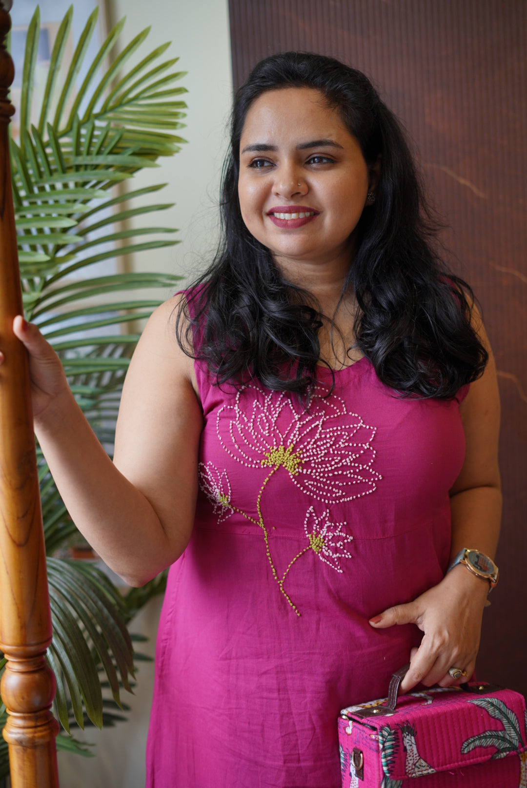 Glow Dress  PRE-ORDER - Hot Pink