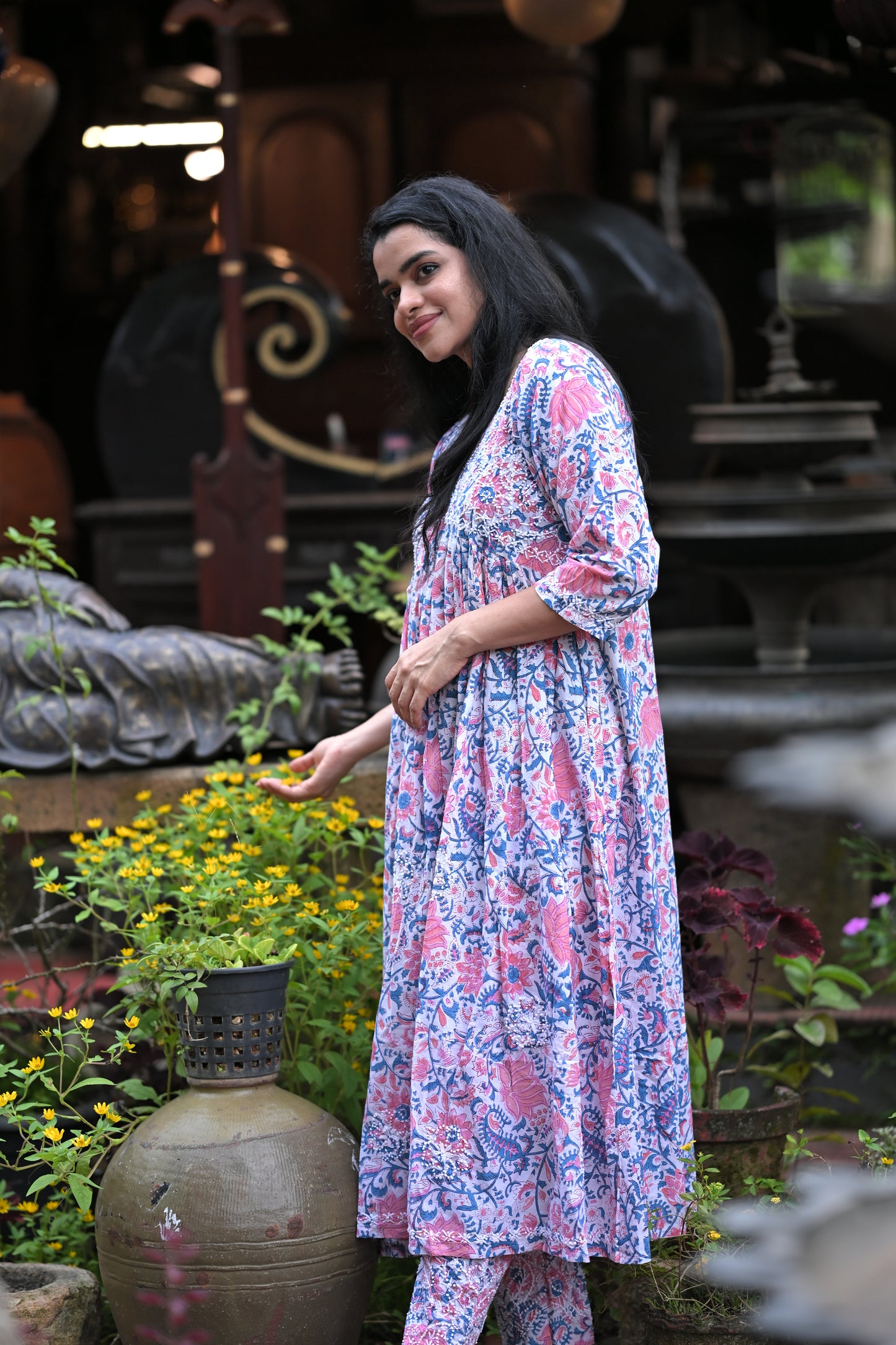 Aliya cut dress and pant PRE-ORDER - Varnika