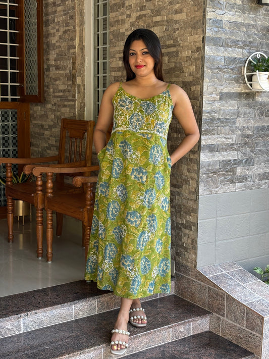Sleeveless A-line Dress PRE-ORDER - Bluebelle