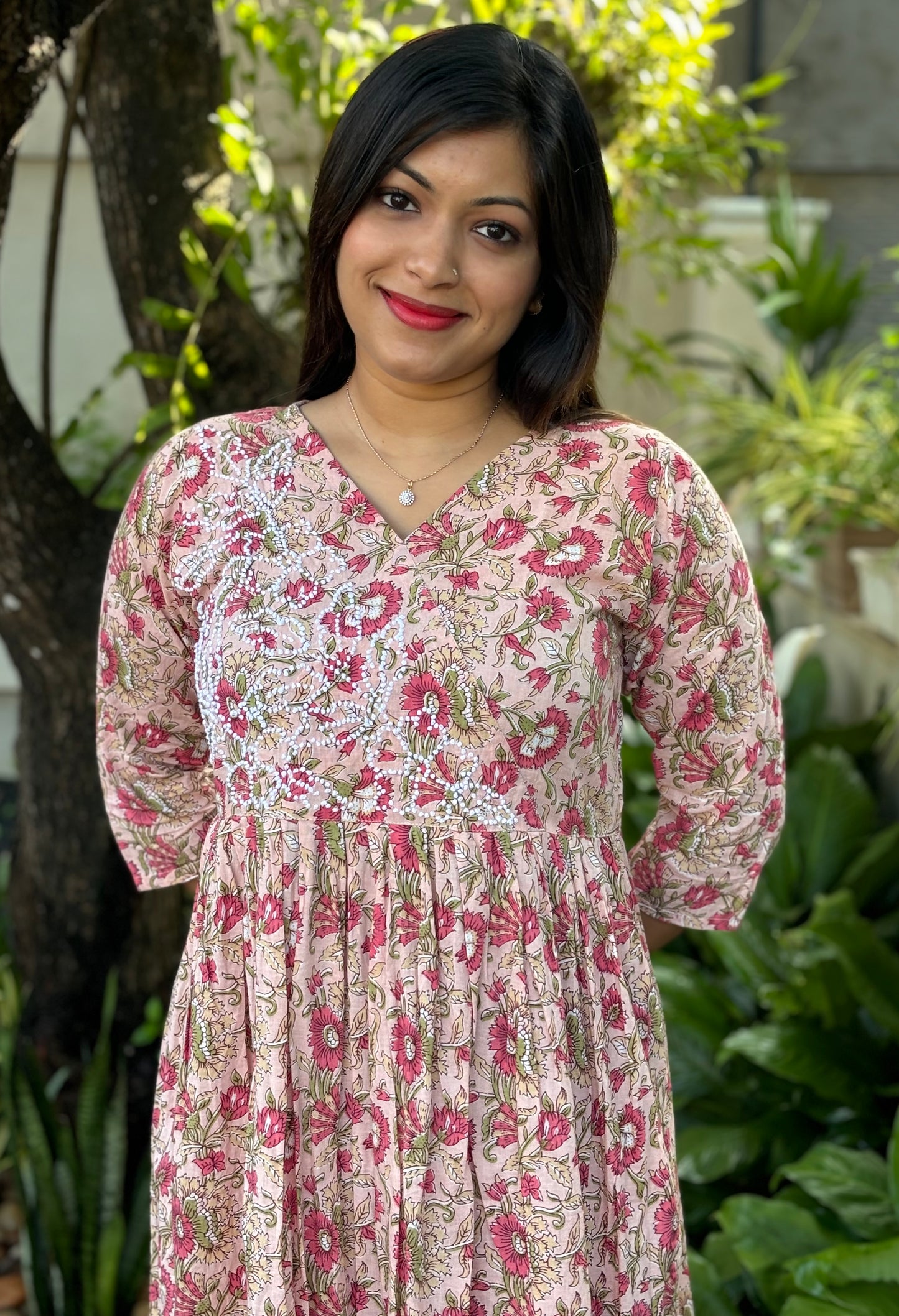 Pleated Angrakha set PRE-ORDER - Mili