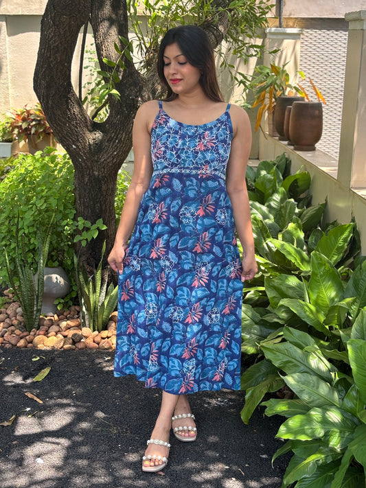 Sleeveless A-line Dress PRE-ORDER - Neelima