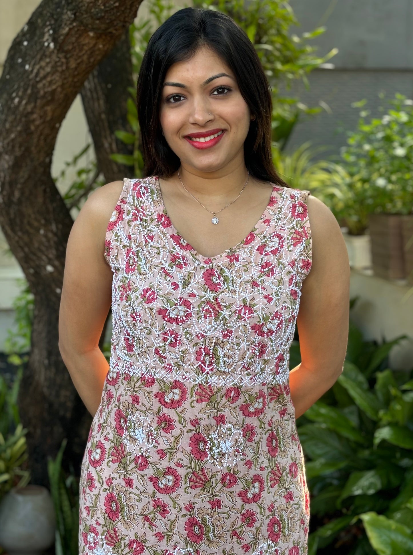 Sleeveless Straight Kurti PE-ORDER - Mili