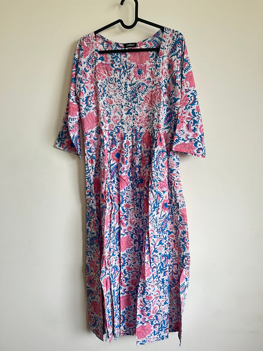 Pleated Dress - Varnika
