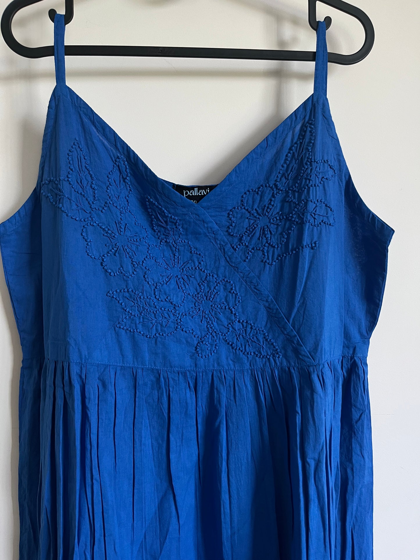 Garden whispers  Dress - Royal blue
