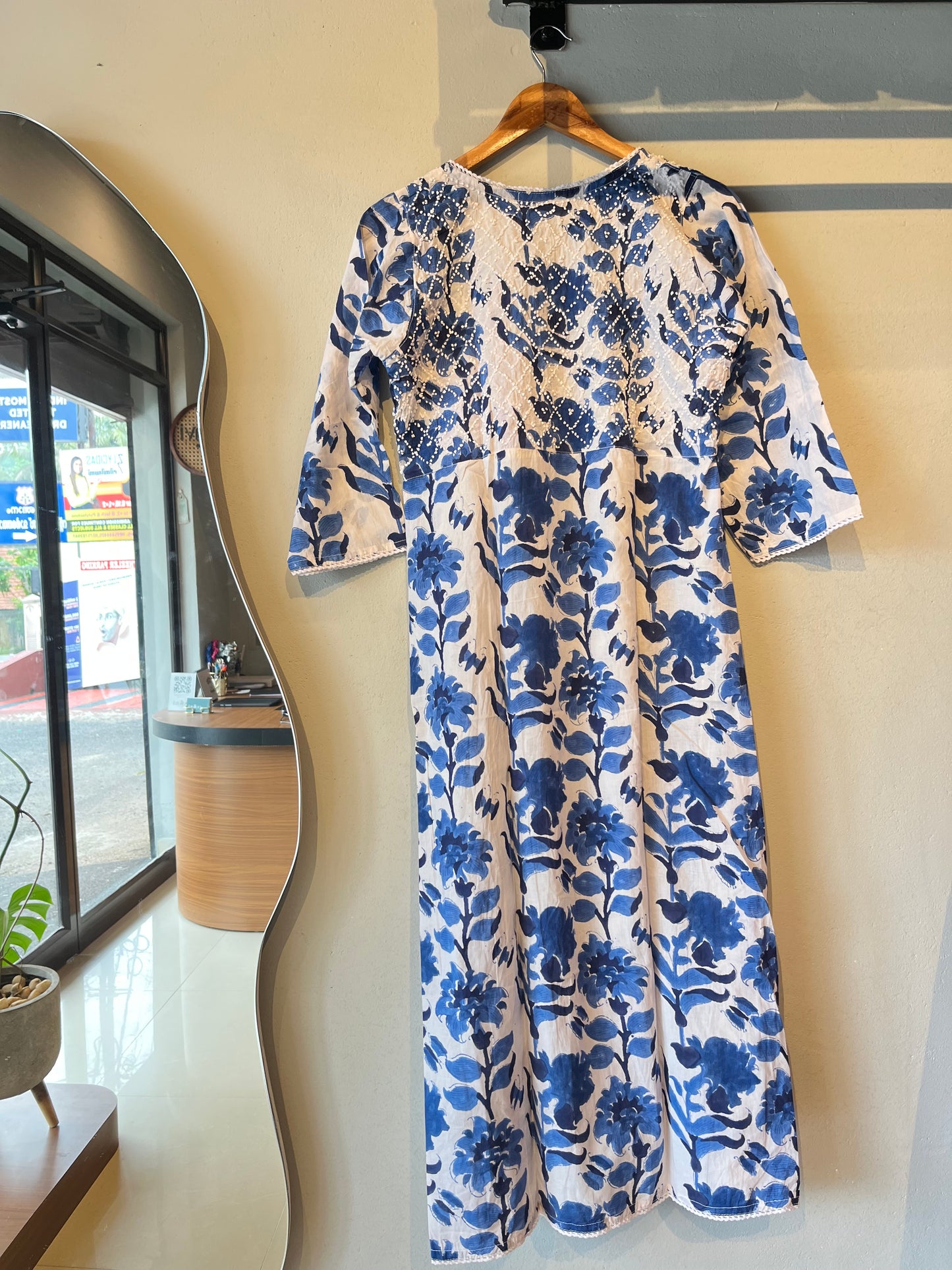 Angrakha - Floral Blue