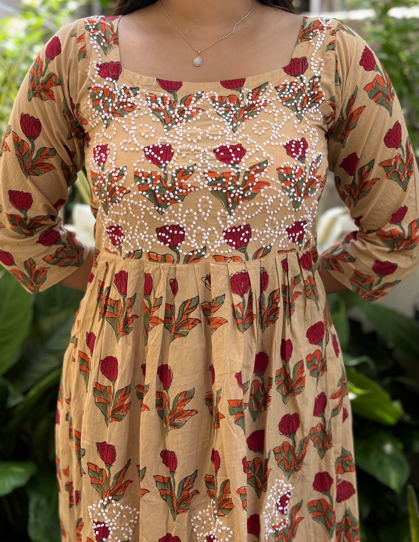 Pleated Dress - Scarlette