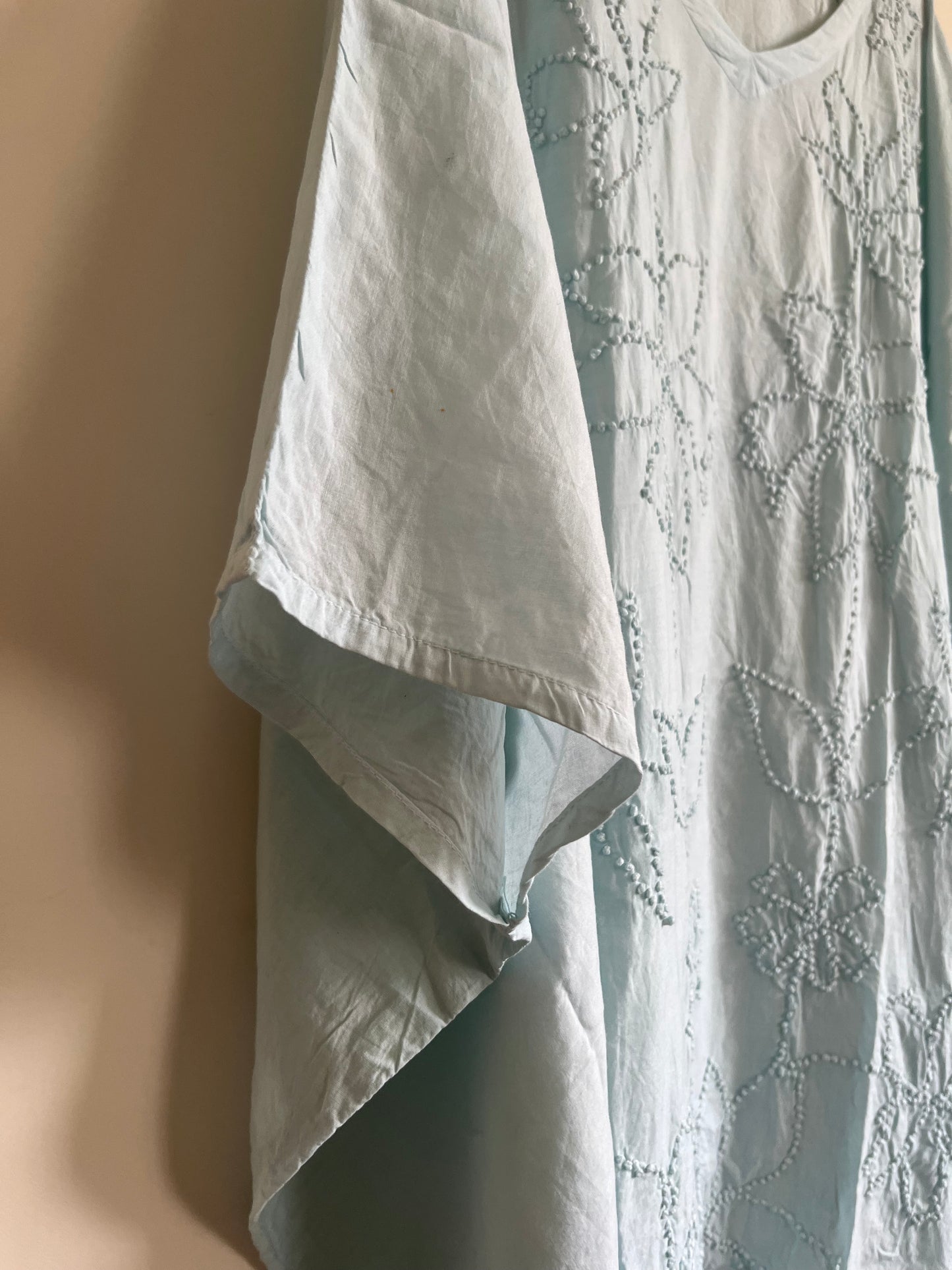 Kaftan top and pant - Powder Blue