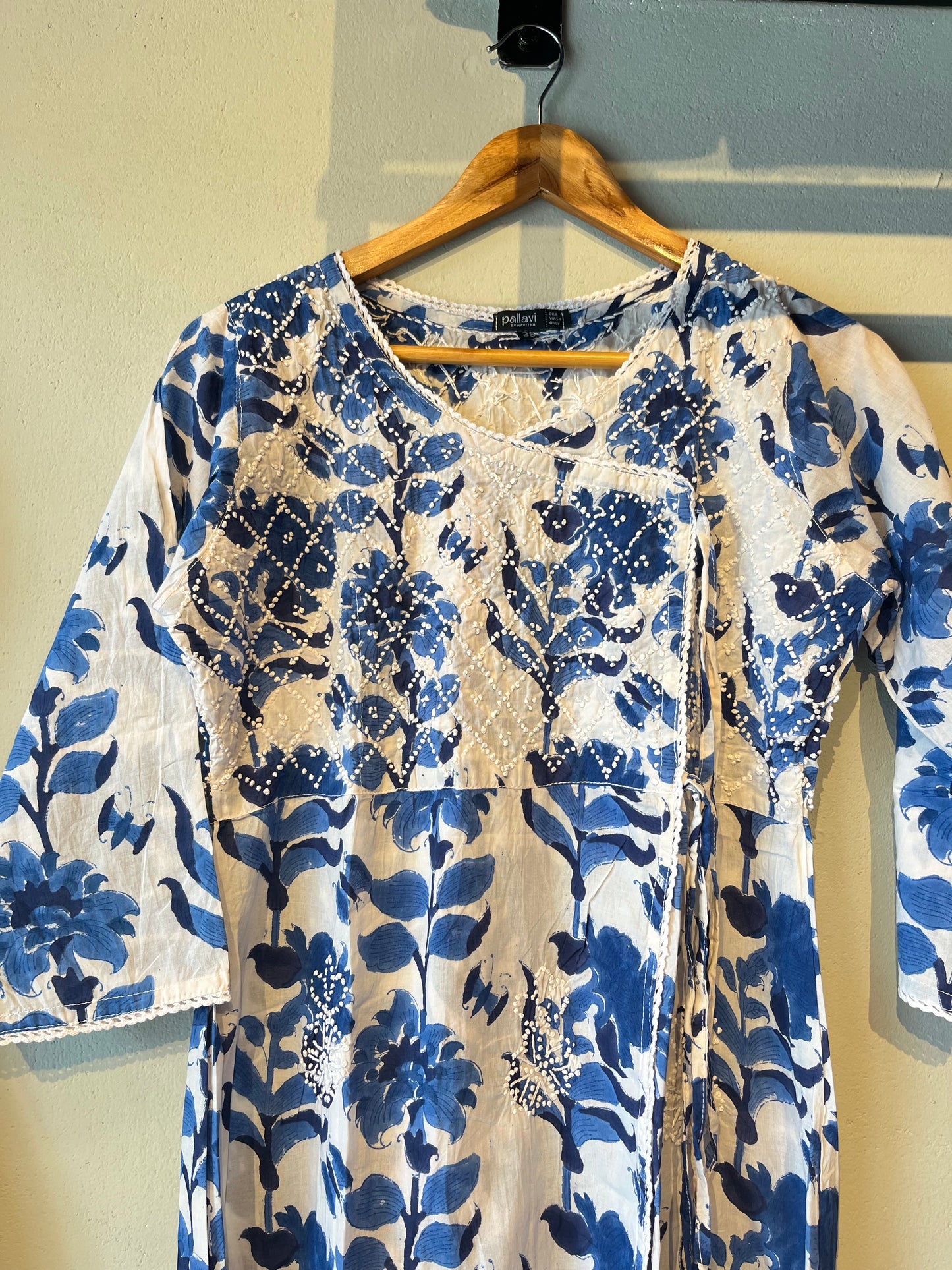 Angrakha - Floral Blue