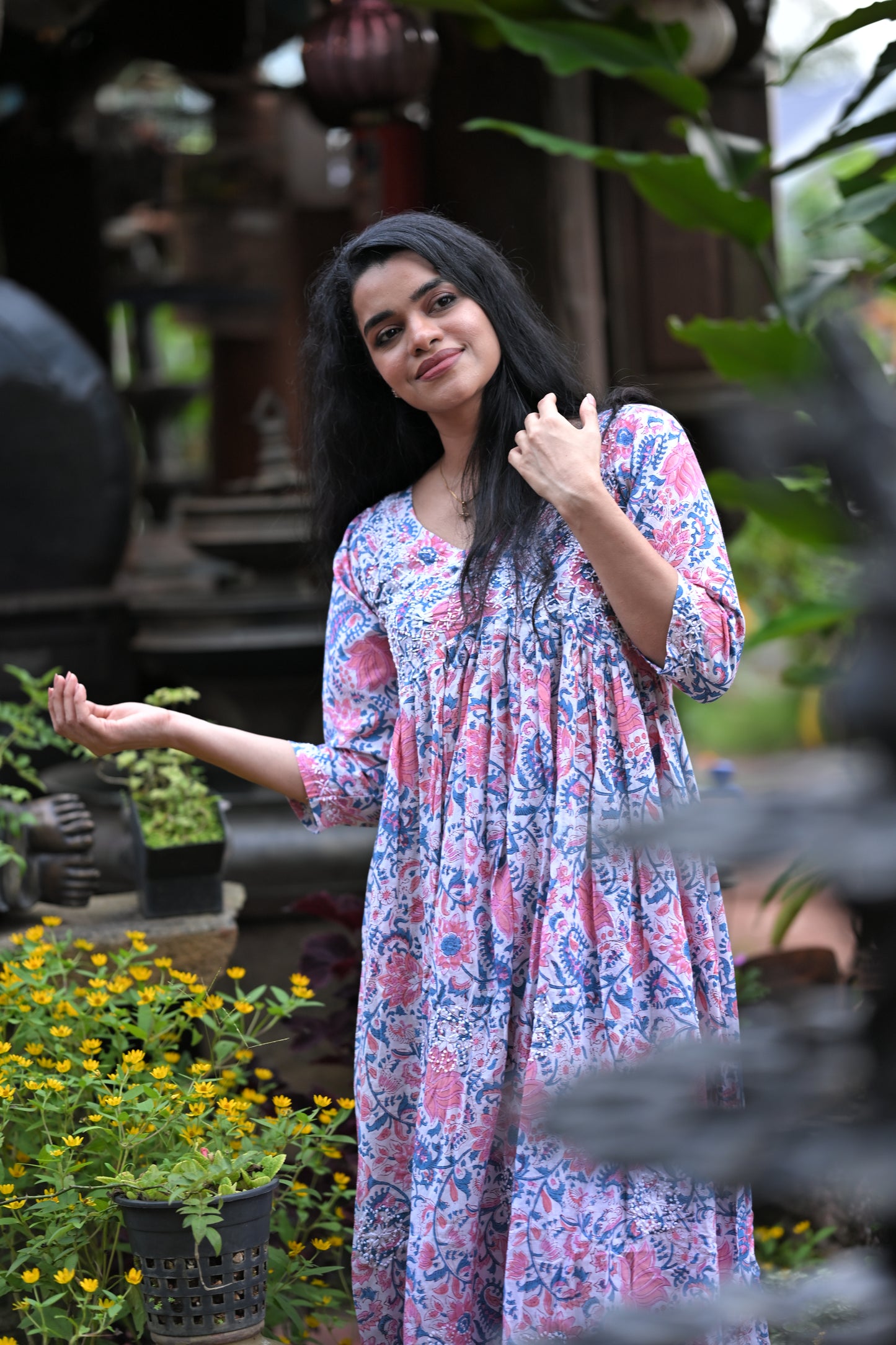 Aliya Cut Dress PRE-ORDER - Varnika